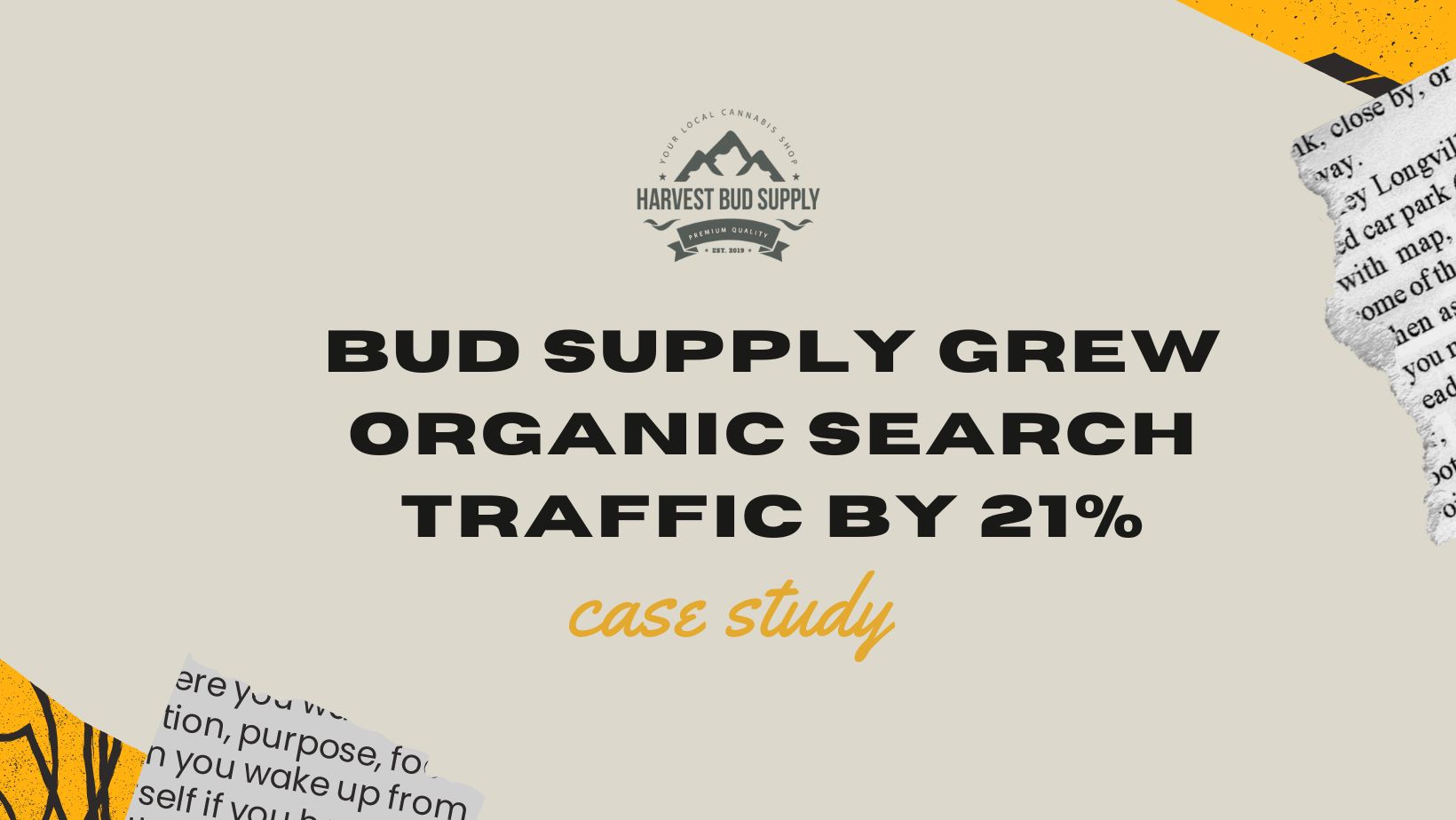 Discover How Bud Supply Gained 21.44% Increase in Organic Search Traffic